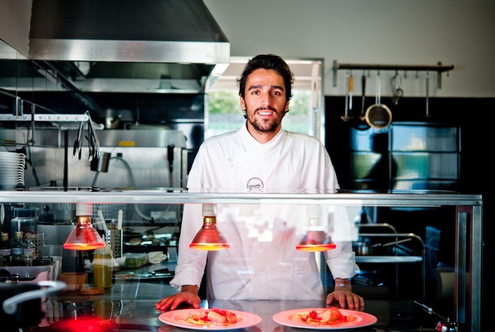 Daniel Estriga, chef do restaurante Conceito, em Bicesse (Cascais)