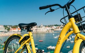 ofo bicicletas partilhadas, ofo, empresa, plataforma, rede de bicicletas, Cascais, vila, Grande Lisboa
