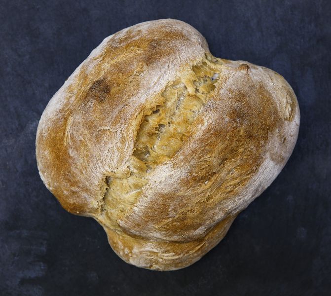 Pão de fermentação lenta