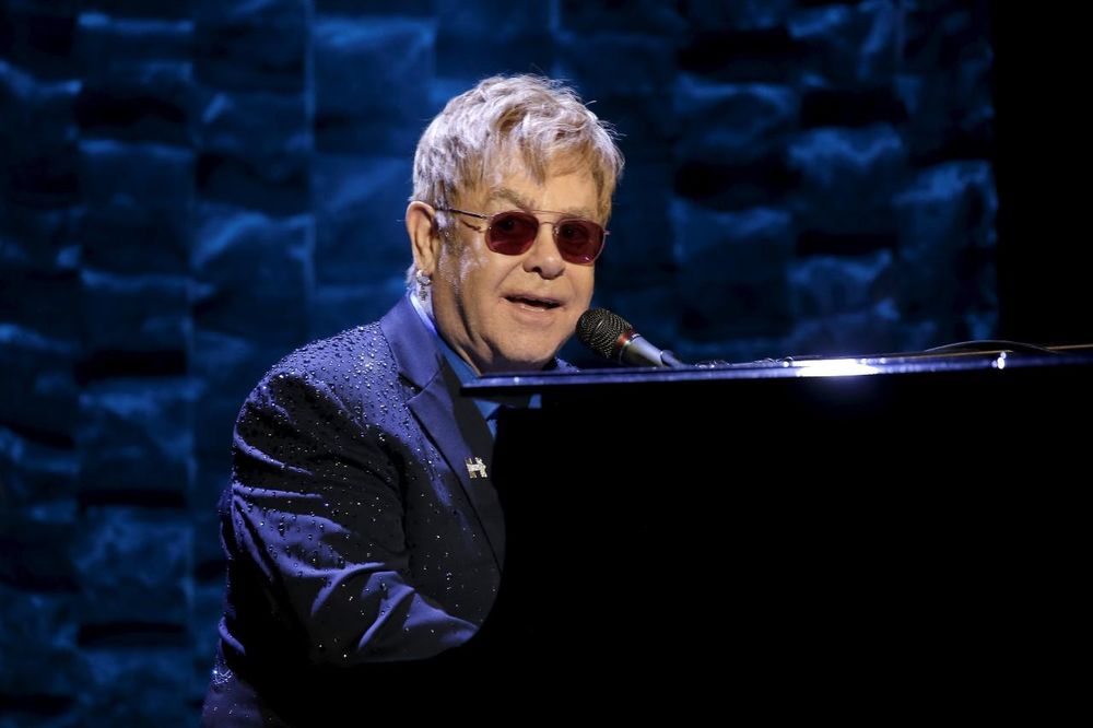 Singer Elton John performs at the Hillary Victory Fund “I’m With Her” benefit concert for U.S. Democratic presidential candidate Hillary Clinton at Radio City Music Hall in New York