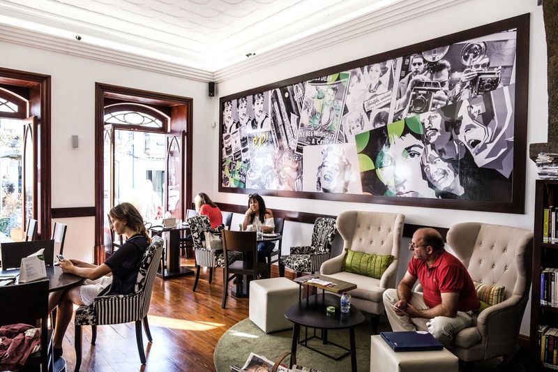 Café Verde Macã, Angra do Heroísmo, Ilha Terceira, Açores.