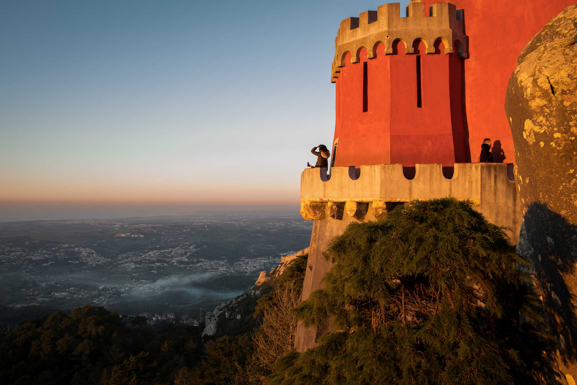 Reportagem em Sintra sobre a afluência de turismo