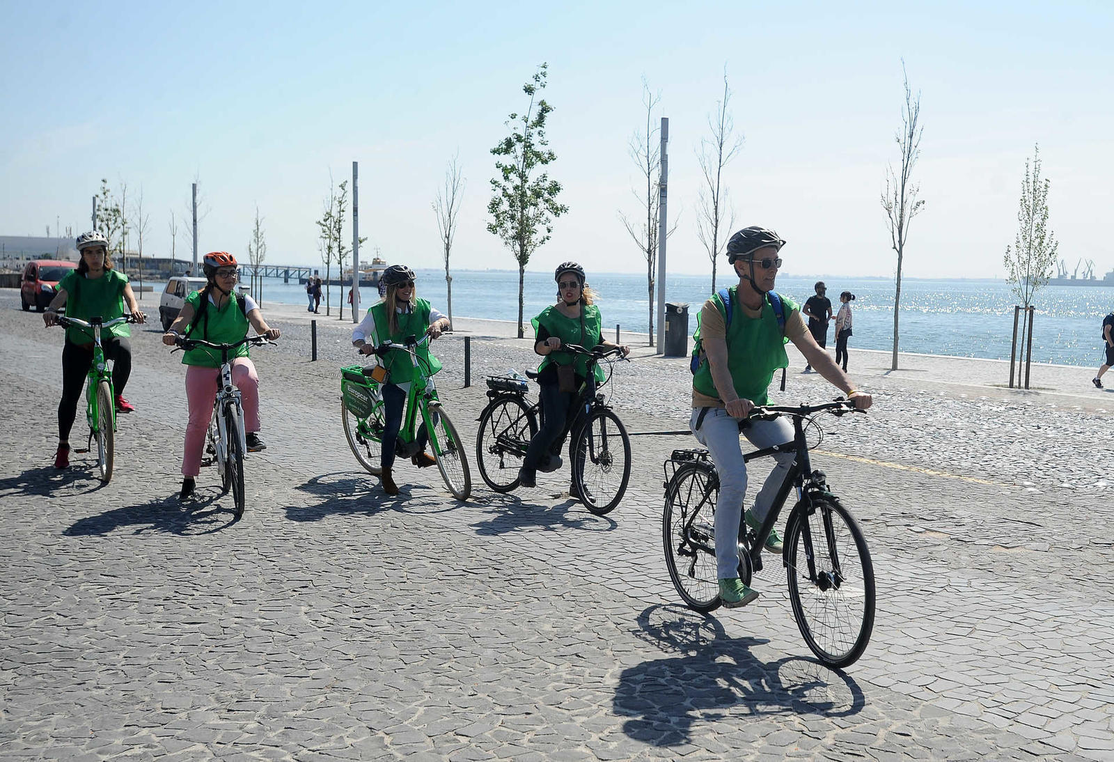 Reportagem Conhecer o Património de Lisboa de Bicicleta
