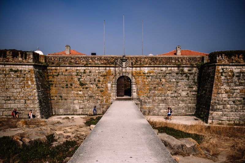 Praia do Castelo do Queijo, na cidade do Porto.