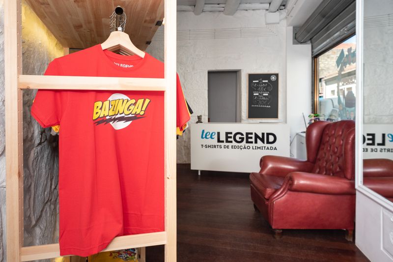 Loja Tee-Legend T-shirts Merchandising Cultura Pop