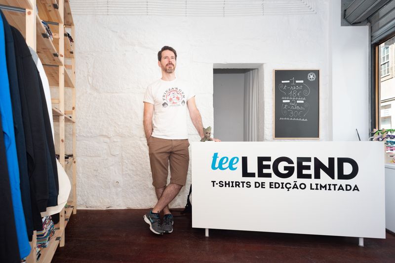 Loja Tee-Legend T-shirts Merchandising Cultura Pop