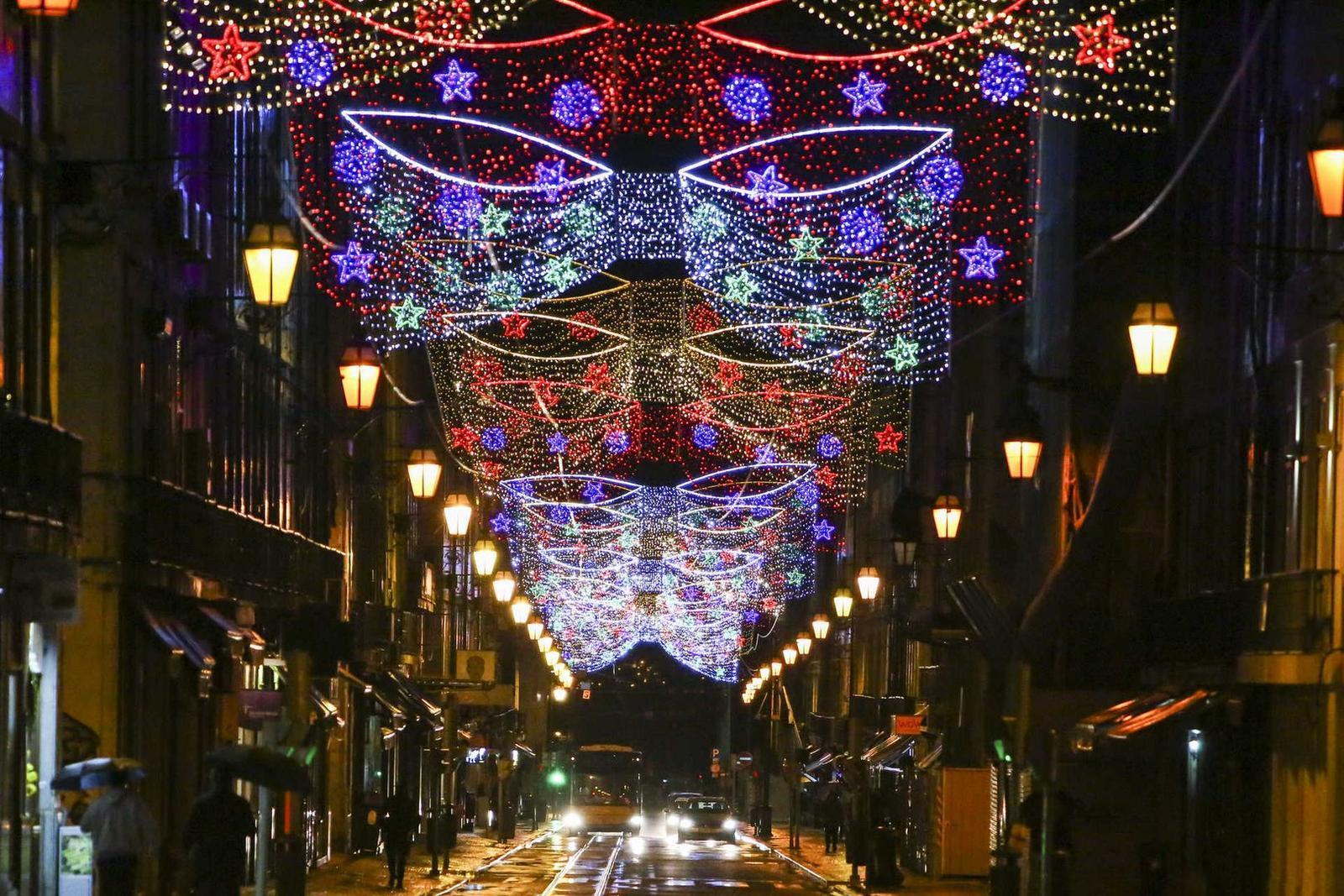 Lisboa: luzes de Natal ligam-se no sábado, com fogo-de-artifício