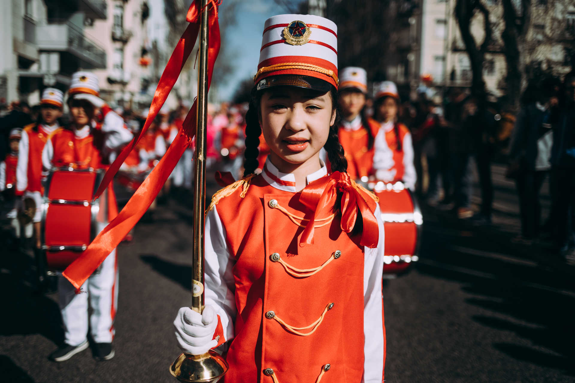 Desfile e comemorações do Ano Novo Chinês no Martim Moniz em Lisboa.