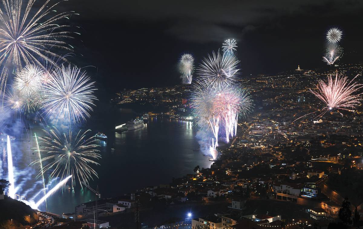 New Year celebrations held in Funchal, island of Madeira, Portugal (Photo: Hélder Santos/GI)