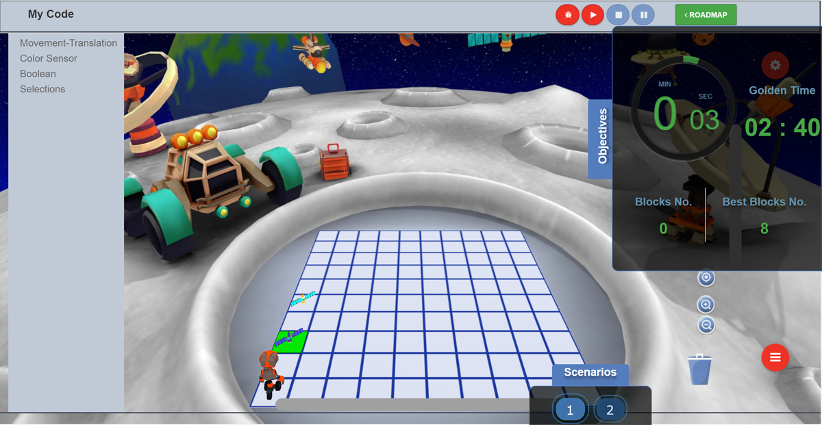 Workshop: O meu 1º Jogo no Roblox - Sala do Futuro